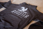 Rusty Rooster Dark Heather Gray Hoodie